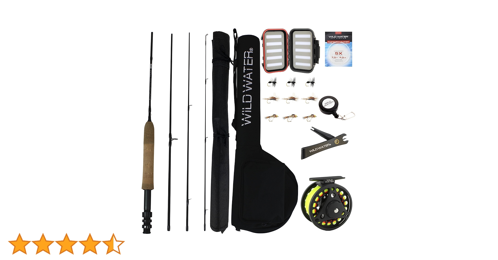 Amazon | Wild Water Standard フライフィッシングコンボ